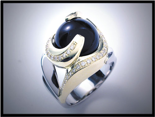 Sterling silver orbis ring outlet